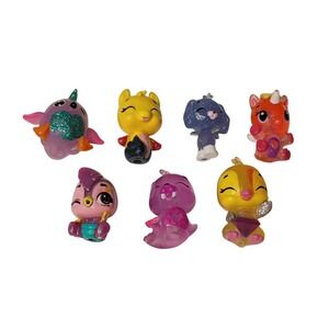Hatchimals Lot of 7 Mixed Mini Figures‎ Collectible Colleggtibles Mattel